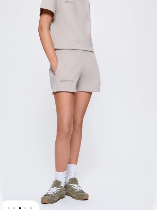Pangaia Pants - Pangaia Unisex 365 Midweight shorts, stone, large